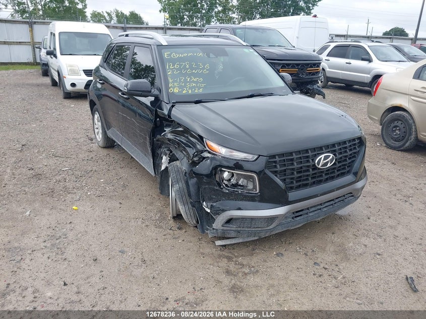 Vin: kmhrc8a37nu174360, lot: 3082115, hyundai venue preferred 2022 img_1