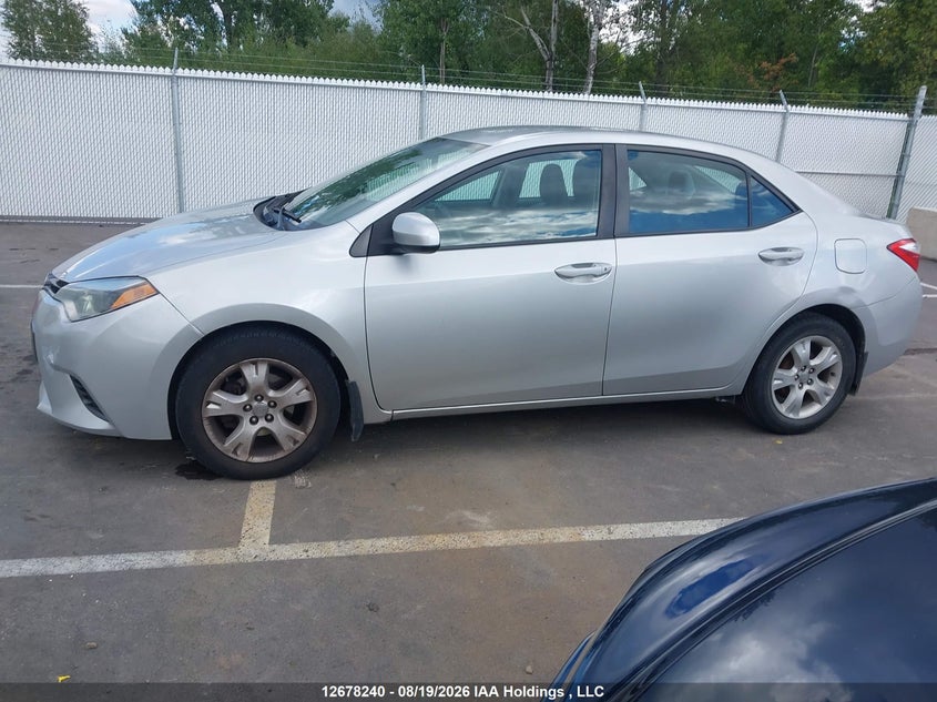 2016 TOYOTA COROLLA SEDAN 1.8L I-4 DOHC, VVT, 132HP
