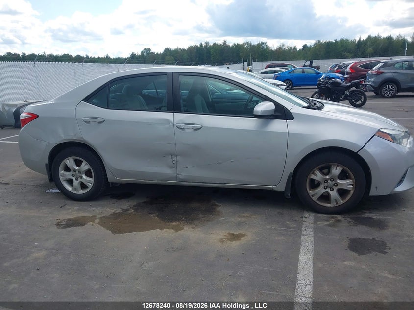 2016 TOYOTA COROLLA SEDAN 1.8L I-4 DOHC, VVT, 132HP
