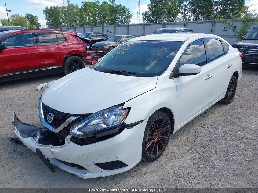 2017 Nissan Sentra, Front, IAAI, VIN 3N1AB7AP6HL688932 — photo 2
