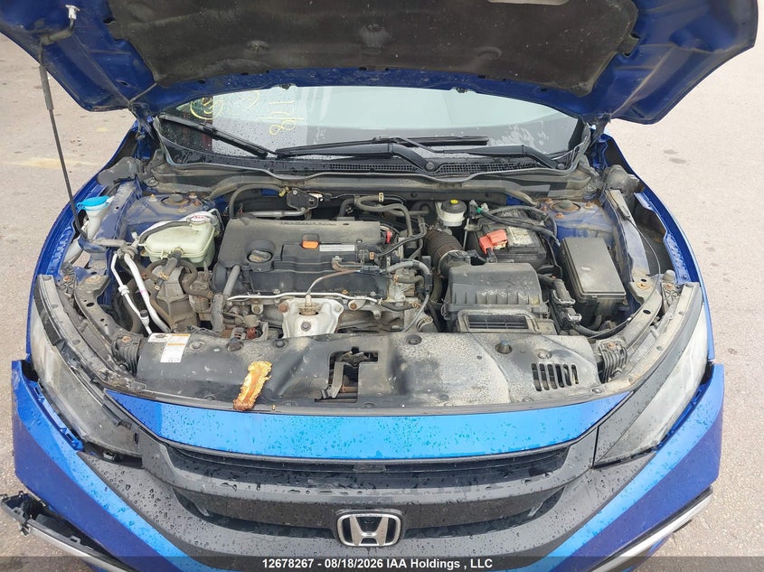2019 HONDA CIVIC SEDAN 2.0L I-4 DOHC, VVT, 158HP