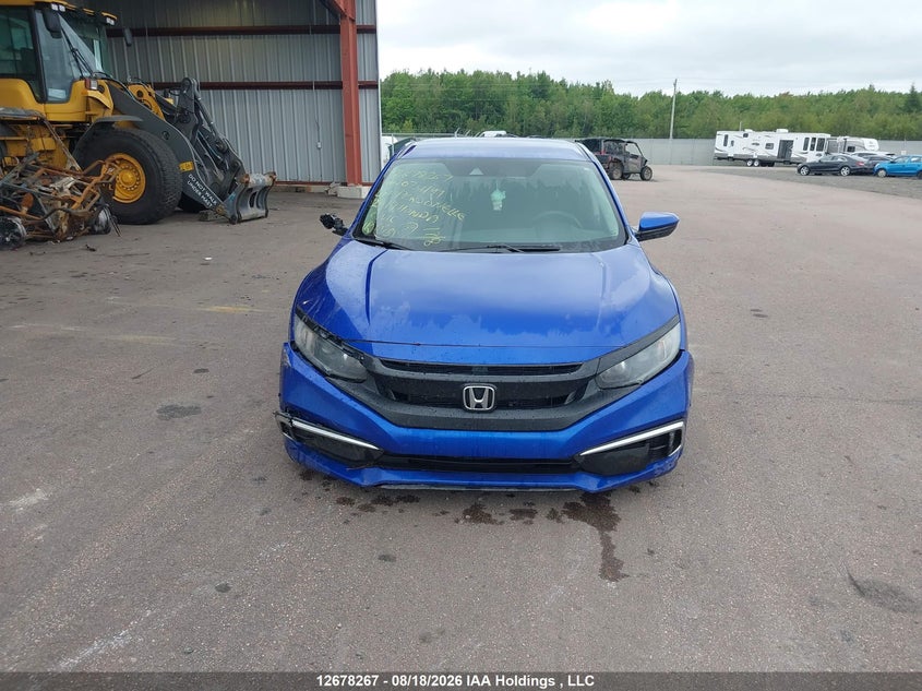 2019 HONDA CIVIC SEDAN 2.0L I-4 DOHC, VVT, 158HP