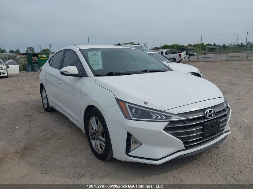 Vin: kmhd84lf0ku771468, lot: 3082155, hyundai elantra 2019 img_1