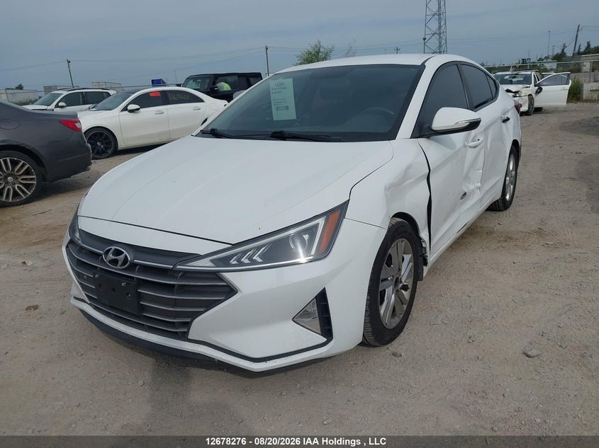 Vin: kmhd84lf0ku771468, lot: 3082155, hyundai elantra 20192