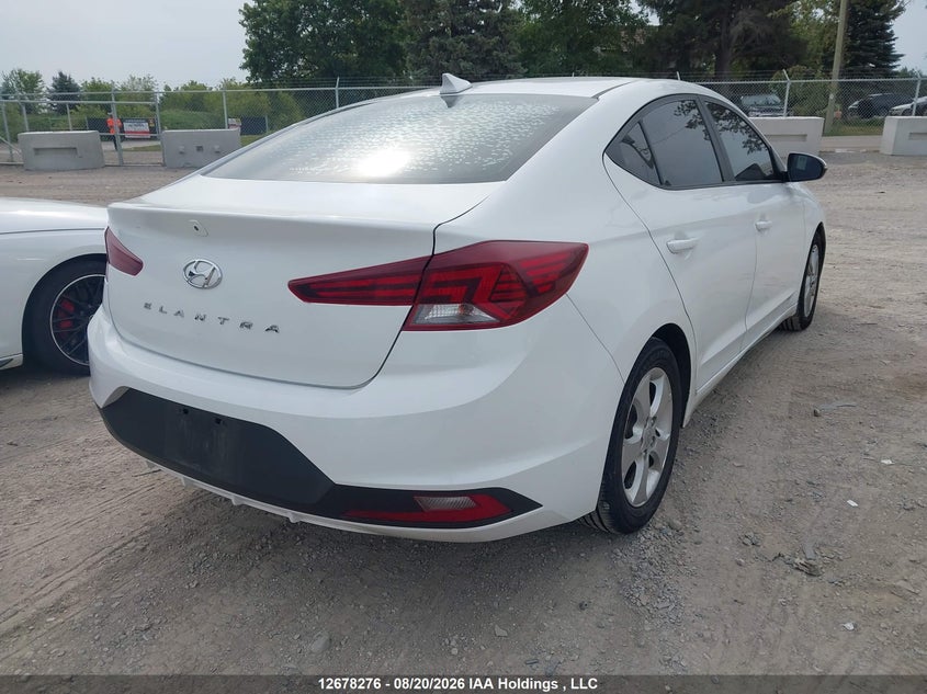 Vin: kmhd84lf0ku771468, lot: 3082155, hyundai elantra 20194