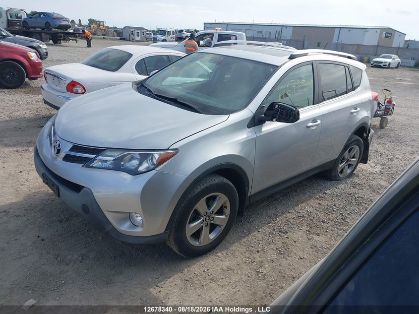 2015 TOYOTA RAV 4 SPORT UTILITY VEHICLE 2.5L I-4 DOHC, VVT, 176HP