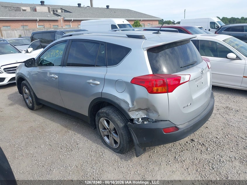 2015 TOYOTA RAV 4 SPORT UTILITY VEHICLE 2.5L I-4 DOHC, VVT, 176HP