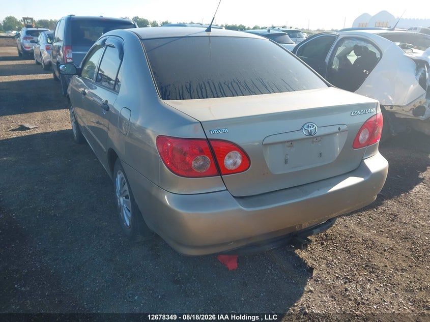 2007 TOYOTA COROLLA SEDAN 1.8L I-4 DOHC, VVT, 126HP