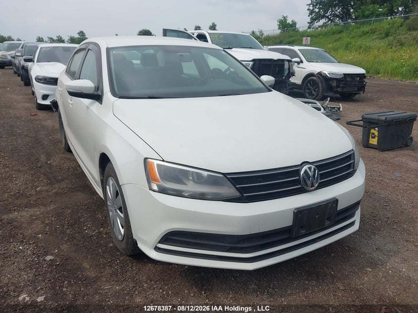 2016 Volkswagen Jetta 1.4 Tsi Trendline/1.4 Tsi Trendline+, Удар ззаду, IAAI, VIN 3VW267AJ4GM308090