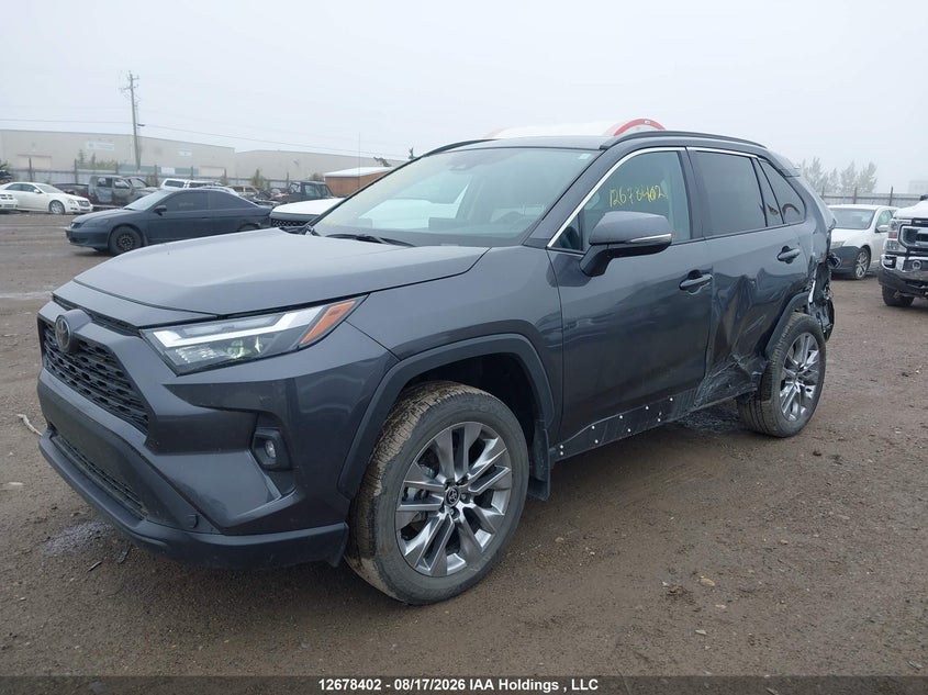 2025 Toyota Rav4 Xle, Left Rear, IAAI, VIN 2T3R1RFV1SW515132 — photo 2