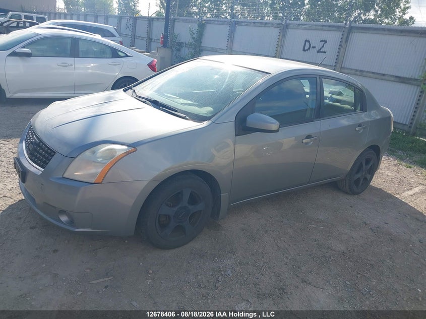 2009 Nissan Sentra 2.0/2.0S/2.0Sl, Rear, IAAI, VIN 3N1AB61E39L662833 — photo 2