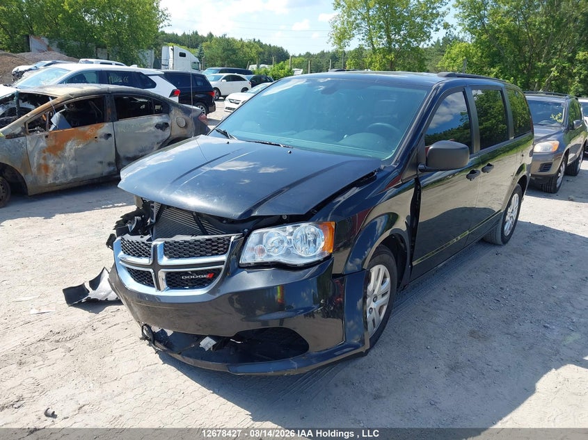 2020 Dodge Caravan, Front, IAAI, VIN 2C4RDGBG8LR168316 — photo 2