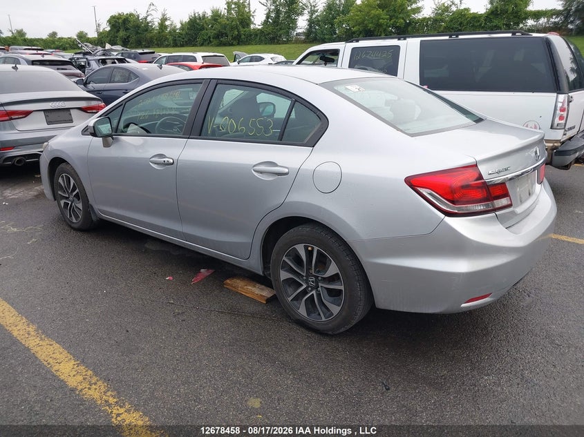 Vin: 2hgfb2e50fh006553, lot: 3082348, honda civic ex 20153