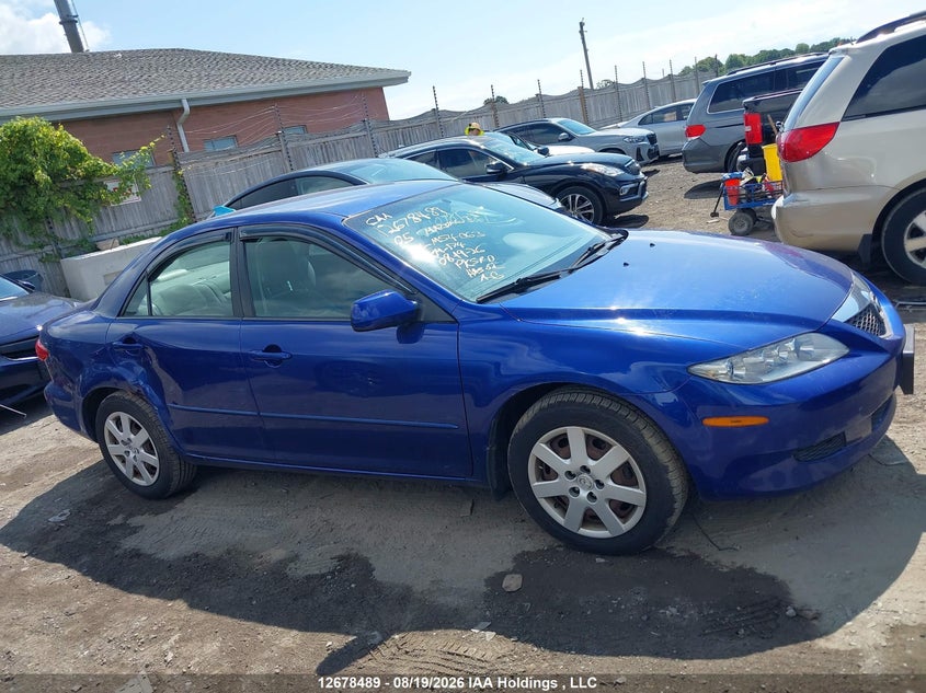2005 MAZDA 6 SEDAN 2.3L I-4 DOHC, VVT, 160HP