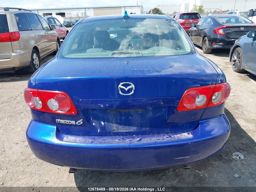 2005 MAZDA 6 SEDAN 2.3L I-4 DOHC, VVT, 160HP