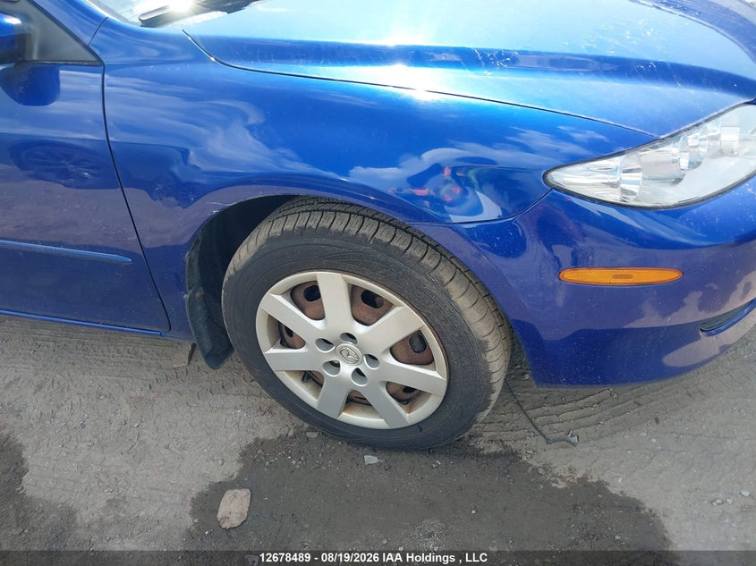 2005 MAZDA 6 SEDAN 2.3L I-4 DOHC, VVT, 160HP