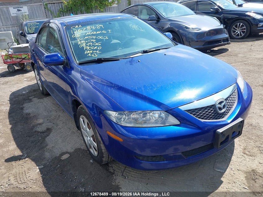 2005 MAZDA 6 SEDAN 2.3L I-4 DOHC, VVT, 160HP