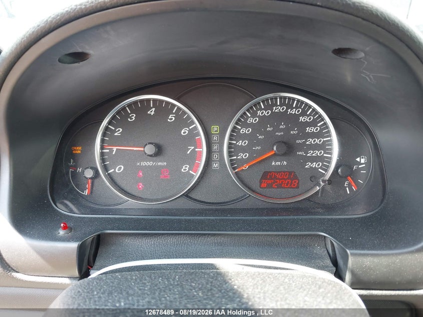 2005 MAZDA 6 SEDAN 2.3L I-4 DOHC, VVT, 160HP