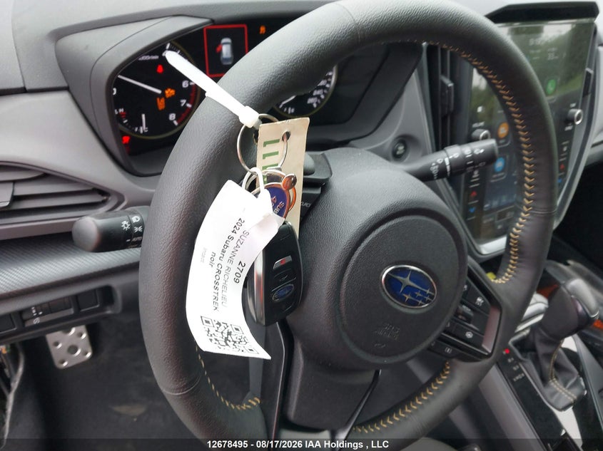 2024 SUBARU XV HATCHBACK 2.5L H-4 DI, DOHC, VVT, 182HP