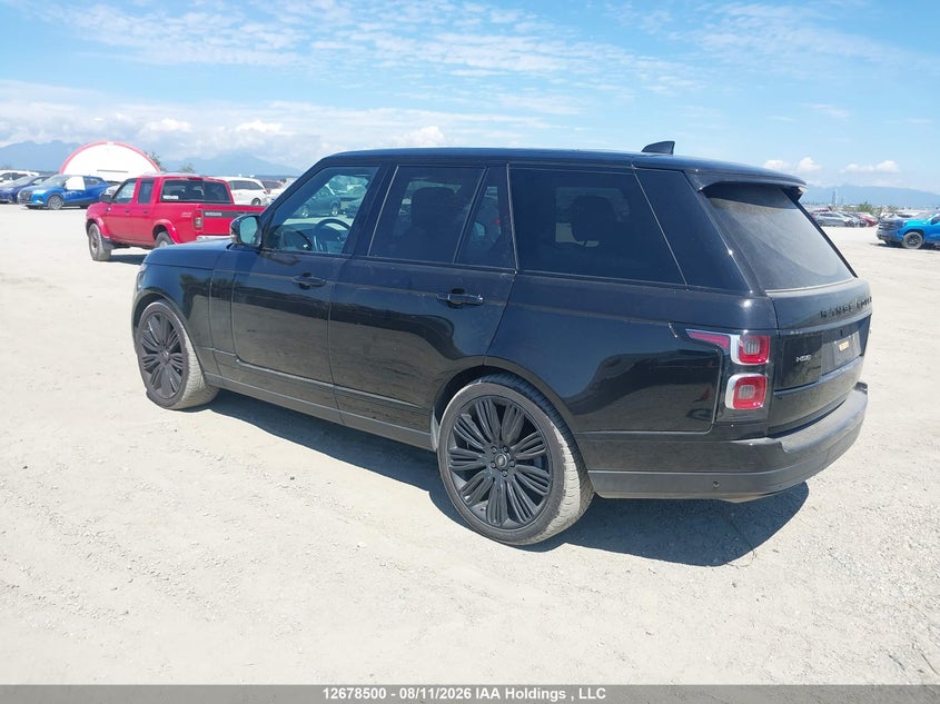 Vin: salgs2rk8la576385, lot: 3082391, land rover range rover hse 20203
