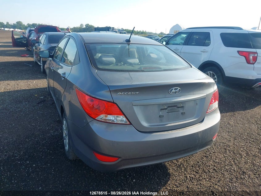 Vin: kmhct4ae6eu709677, lot: 3082424, hyundai accent gls/gs 20143