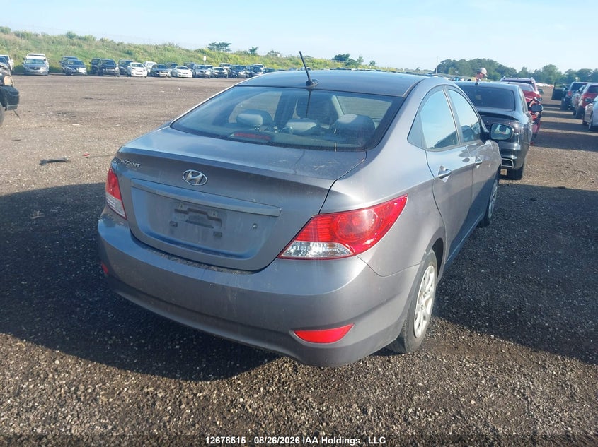 Vin: kmhct4ae6eu709677, lot: 3082424, hyundai accent gls/gs 20144