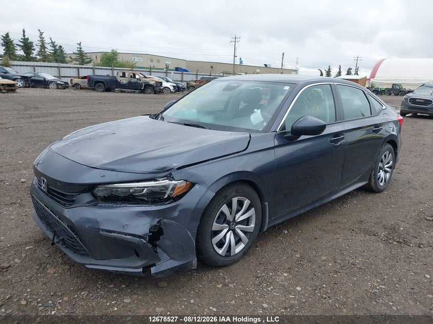 Vin: 2hgfe2f22nh103988, lot: 3082436, honda civic lx 20222