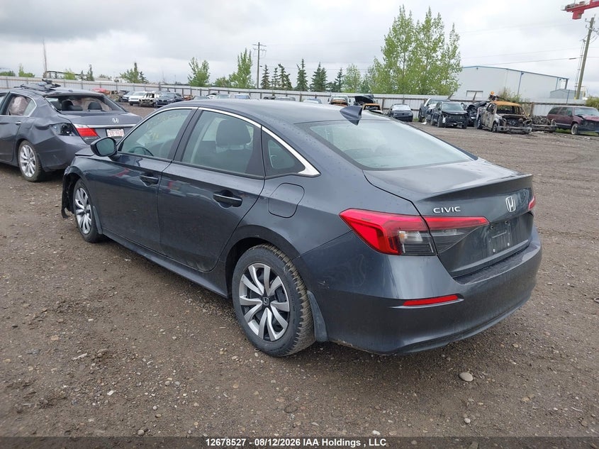 Vin: 2hgfe2f22nh103988, lot: 3082436, honda civic lx 20223