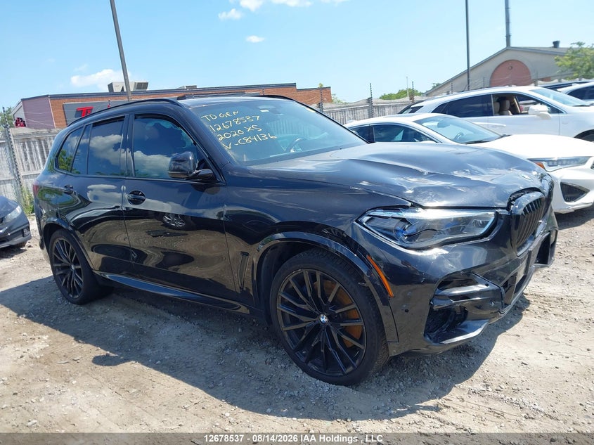 2020 BMW X5 xDrive40I, Удар спереди, IAAI, VIN 5UXCR6C02L9C84136