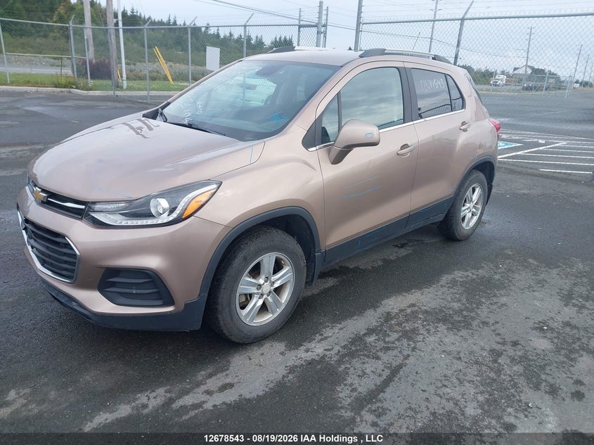 Vin: 3gncjpsb8kl119493, lot: 3082452, chevrolet trax lt 20192
