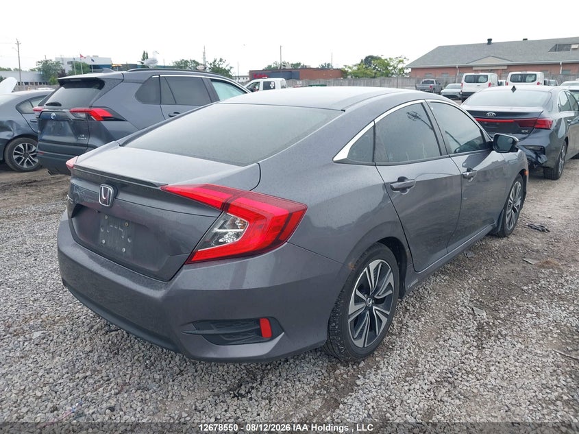 Vin: 2hgfc1f4xgh103712, lot: 3082459, honda civic ex-t 20164