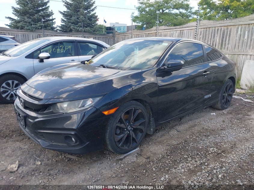 Vin: 2hgfc4b88kh400870, lot: 3082490, honda civic 20192