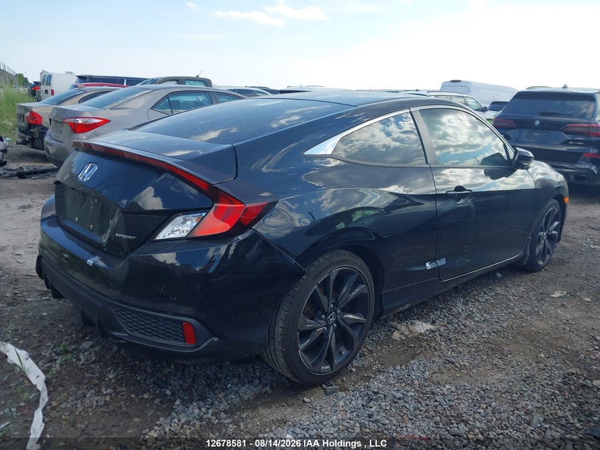 Vin: 2hgfc4b88kh400870, lot: 3082490, honda civic 20194