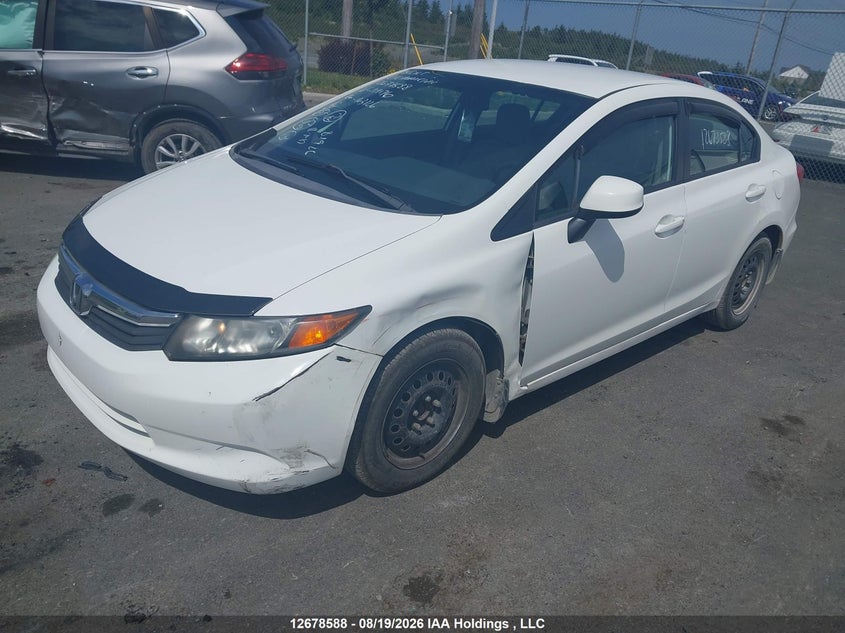 Vin: 2hgfb2f40ch119176, lot: 3082497, honda civic lx 20122