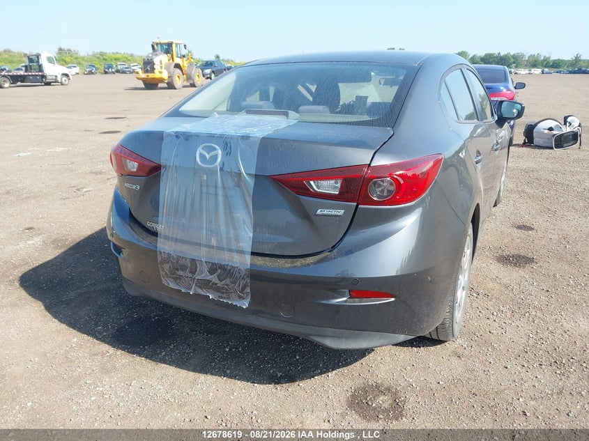 Vin: jm1bm1u70e1166210, lot: 3082528, mazda 3 sport 20144