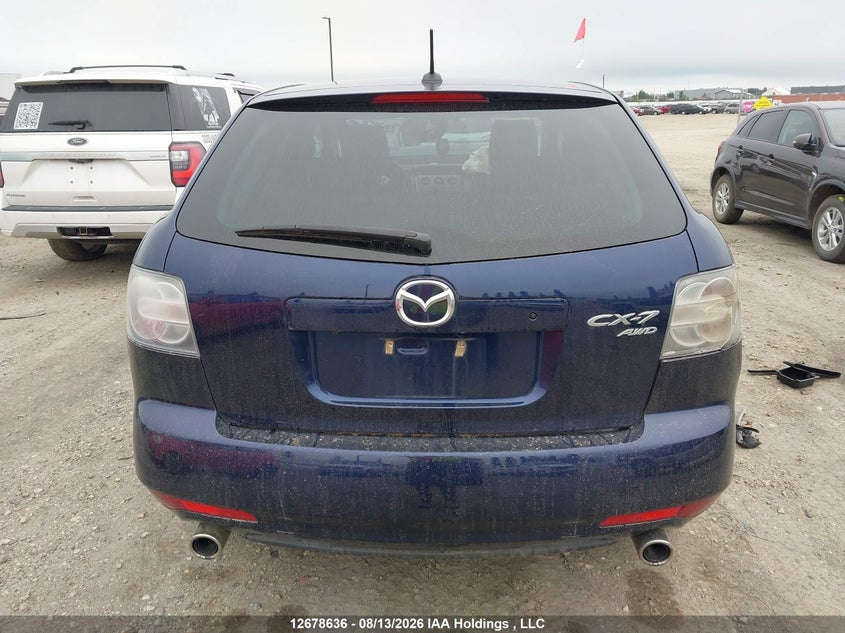 2011 MAZDA CX-7 SPORT UTILITY VEHICLE 2.3L I-4 DI, DOHC, VVT, TURBO, 244HP