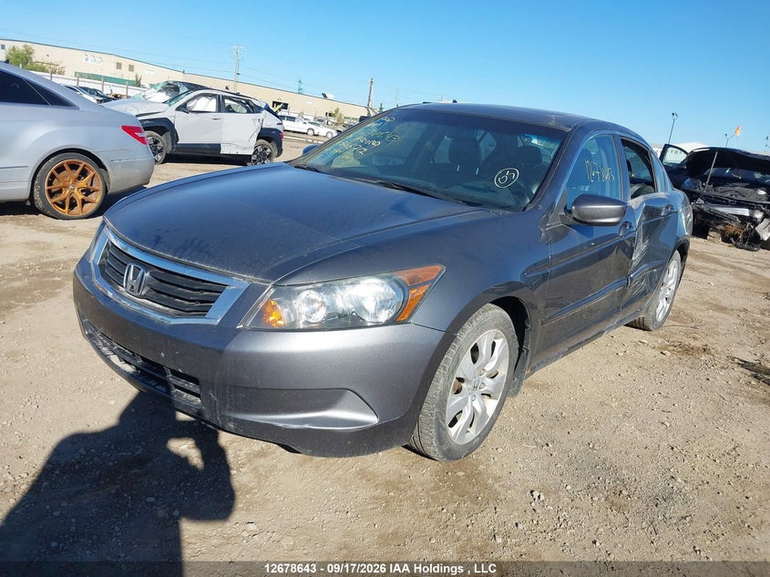 2009 Honda Accord Exl, Left Side, IAAI, VIN 1HGCP26869A806712 — photo 2