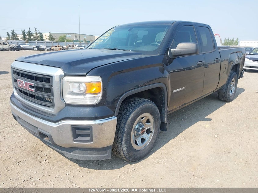 2014 GMC Sierra, Rear, IAAI, VIN 1GTV2TEC2EZ259340 — photo 2
