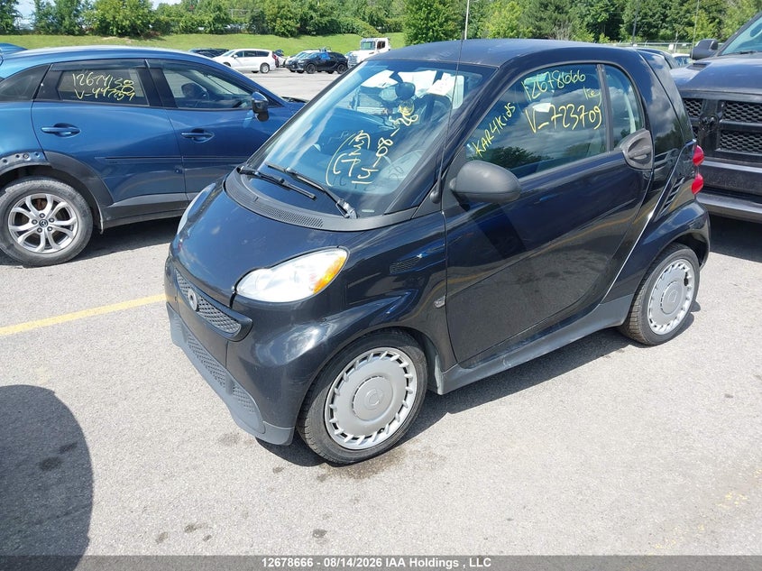 Vin: wmeej3ba2dk723709, lot: 3082575, smart fortwo passion 20132