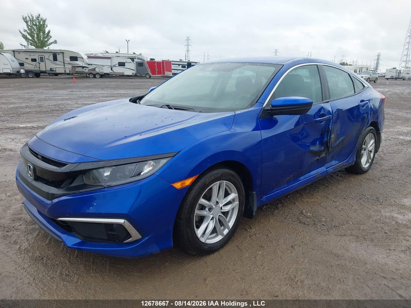 Vin: 2hgfc2f58lh025598, lot: 3082576, honda civic lx 20202