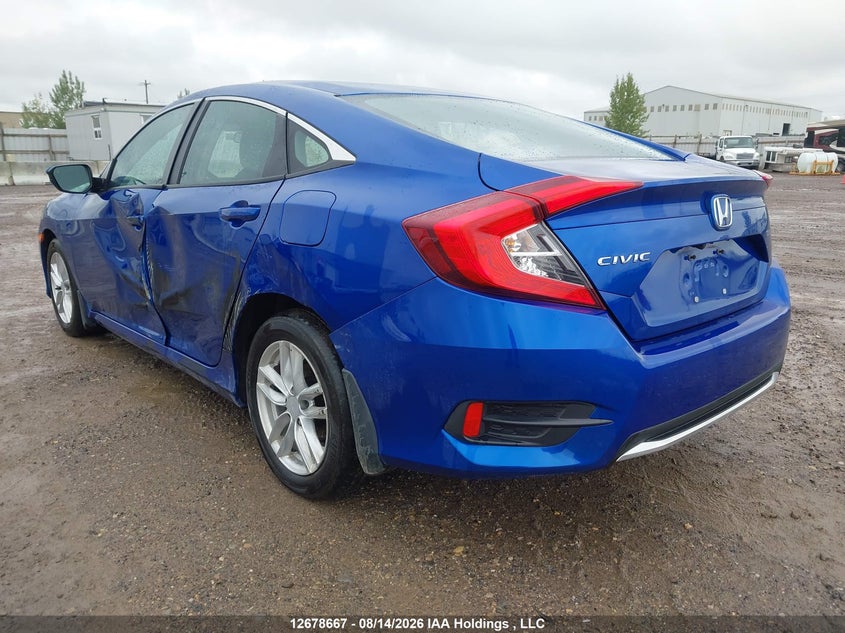Vin: 2hgfc2f58lh025598, lot: 3082576, honda civic lx 20203