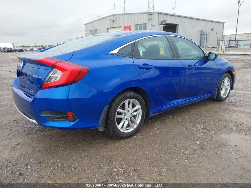 Vin: 2hgfc2f58lh025598, lot: 3082576, honda civic lx 20204