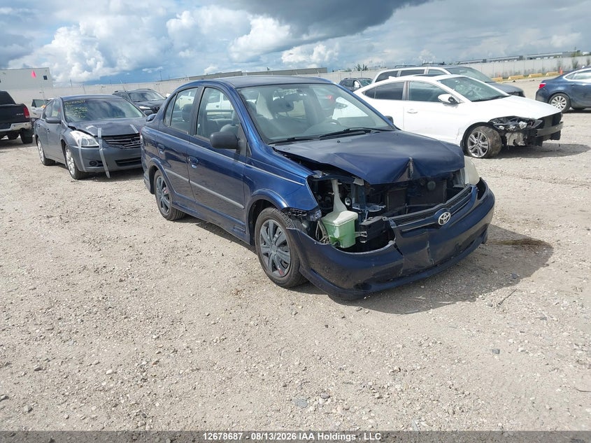 2003 Toyota Echo, Удар спереди, IAAI, VIN JTDBT123330278487