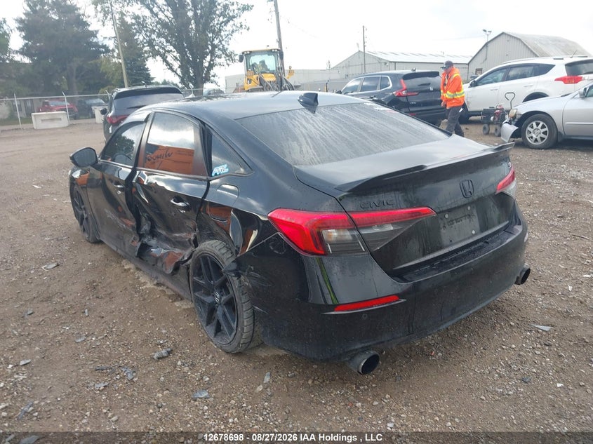 Vin: 2hgfe1e56nh080690, lot: 3082607, honda civic si si 20223