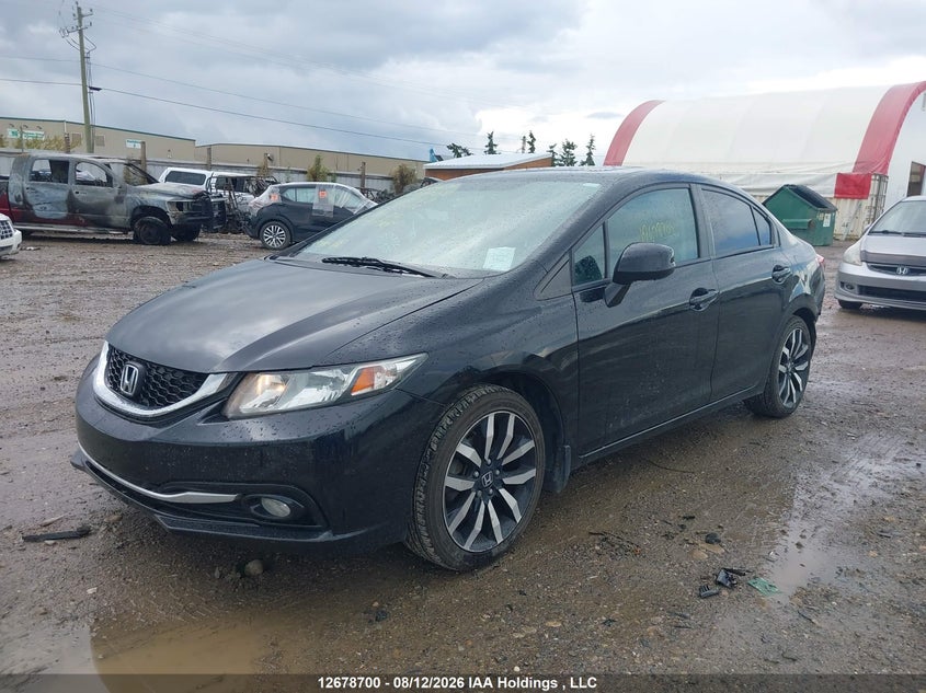 Vin: 2hgfb2f70dh103068, lot: 3082609, honda civic touring 20132