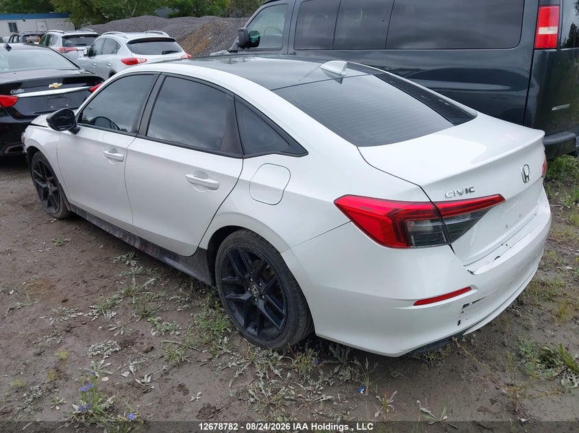 Vin: 2hgfe2f57nh104564, lot: 3082693, honda civic 20223