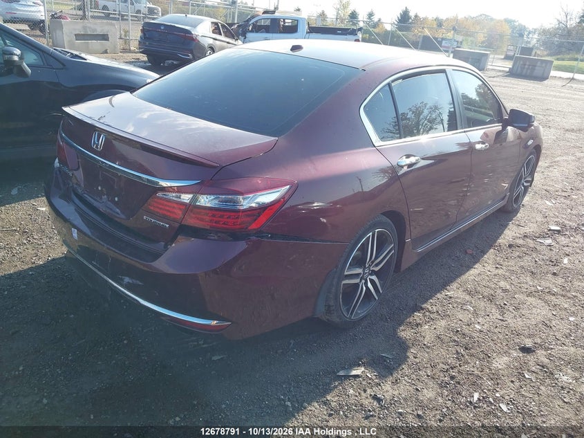 Vin: 1hgcr2f05ga801566, lot: 3082702, honda accord ex 20164