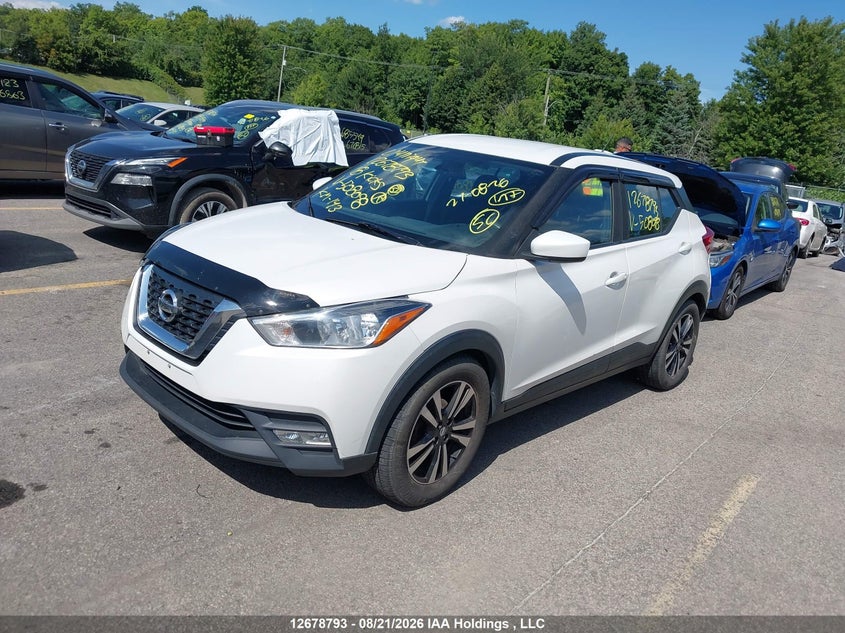 2018 Nissan Kicks S/Sr/Sv, Right Rear, IAAI, VIN 3N1CP5CU1JL508098 — photo 2