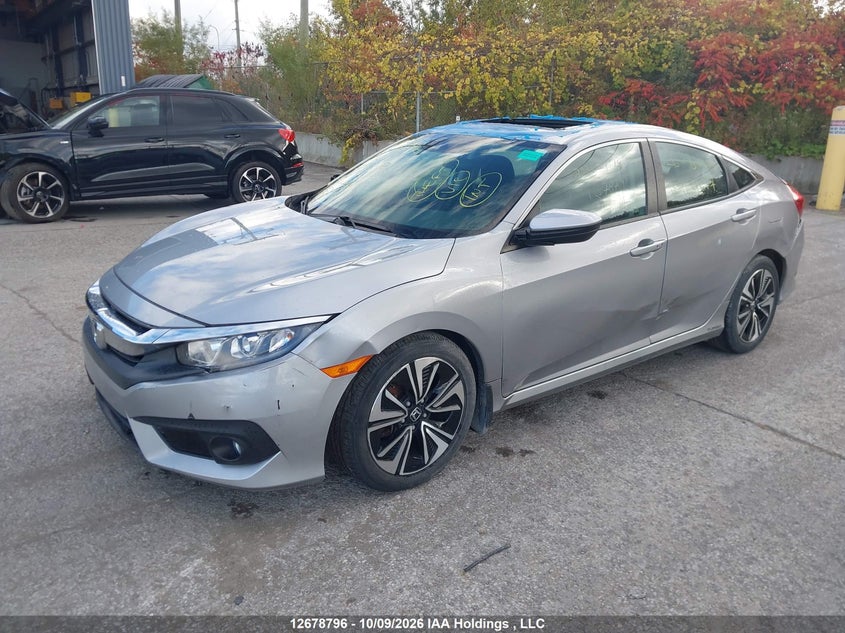 Vin: 2hgfc1f48gh104017, lot: 3082707, honda civic 20162