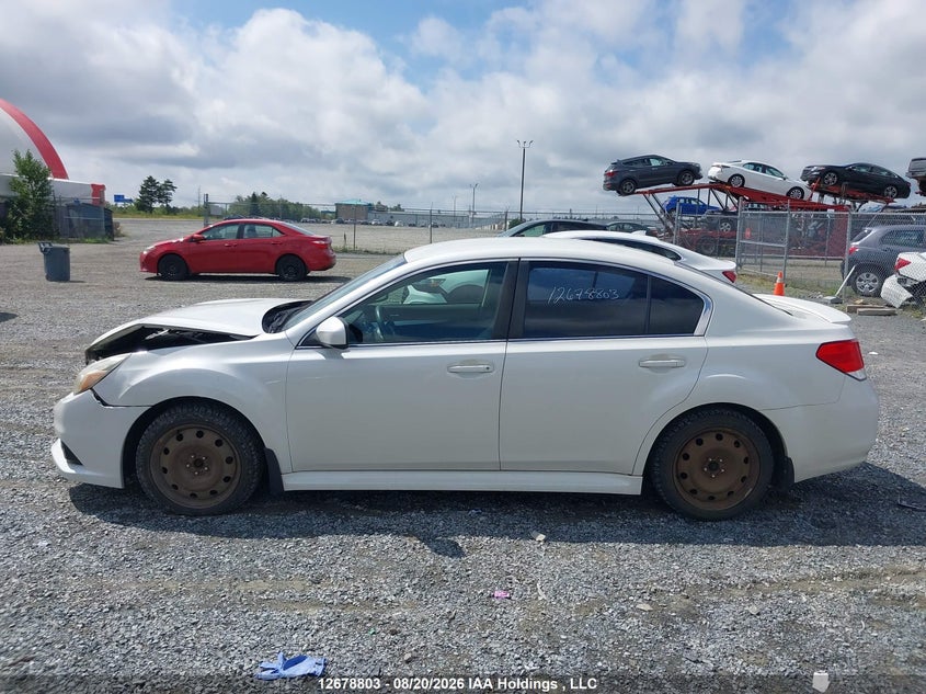 2014 SUBARU LEGACY SEDAN 2.5L H-4 DOHC, VVT, 173HP